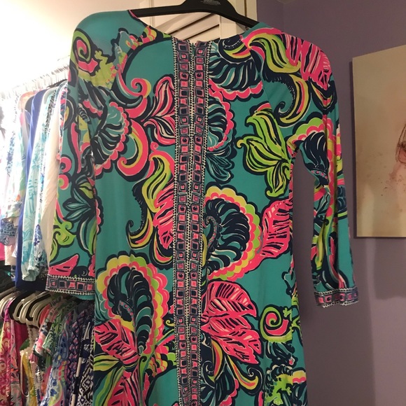 EUC Lilly pulitzer bellavista swing dress size M - Picture 2 of 2